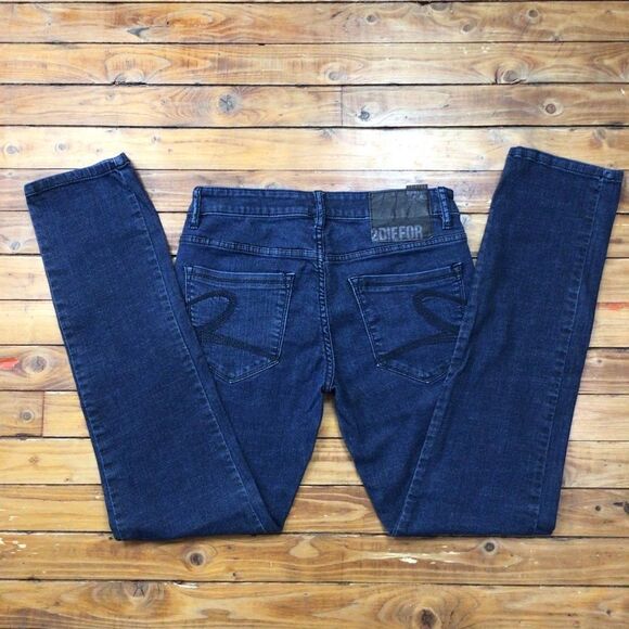 2DIEFOR men dark blue jeans stretchy denim size 29 Eye WIDE 2D4 - Picture 3 of 12